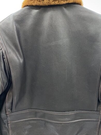 商品画像：G-1/MIL-J-7823/フライトジャケット/38/山羊革/BLK/BR80096/BR80114 6