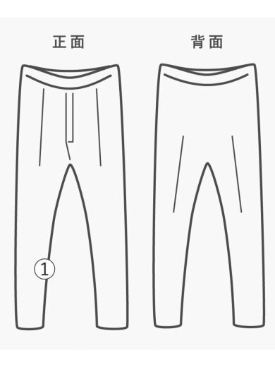 商品画像：TRAINING RIB PANT_トレーニングリブパンツ/XL/ナイロン/BLK 7