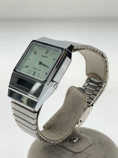 商品画像：クォーツ腕時計_その他/デジアナ/ステンレス/WHT/SLV/SS 2