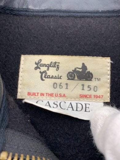 商品画像：CASCADE/シングルウールジャケット/ウール/BLK 3