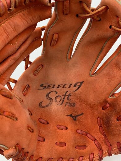 商品画像：ソフトボールグローブSELECT9 soft/右利き用/ORN 4