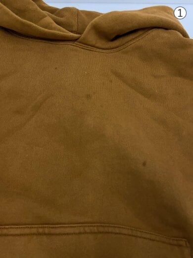 商品画像：perfect hoodie light brown/シミ有状態考慮パーカー/L/コットン/CML/無地 7