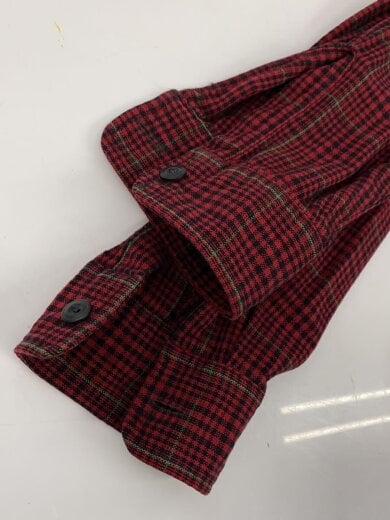 商品画像：長袖シャツ/XS/コットン/RED/チェック/782509090001 6