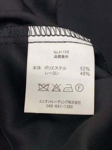 商品画像：長袖シャツ/M/ポリエステル/BLK/41158/? NULL ? 4