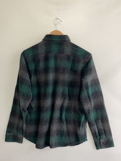 商品画像：ウールCPO/長袖シャツ/XL/ウール/GRN/オンブレCK// 2