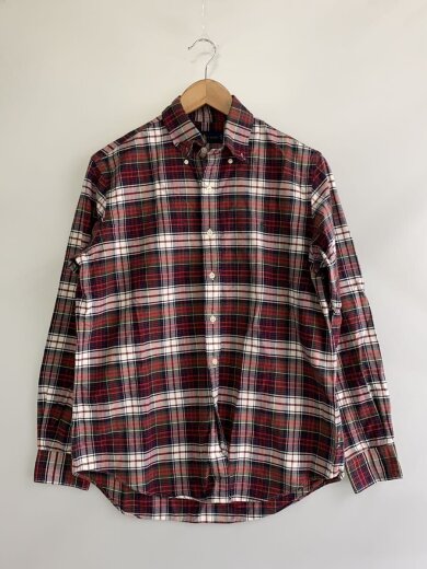 商品画像：長袖シャツ/M/コットン/RED/チェック// 1