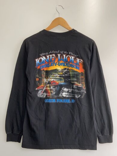 商品画像：長袖Tシャツ/M/コットン/BLK// 2