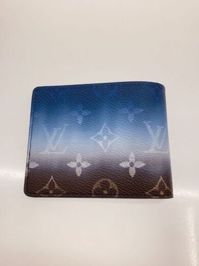 商品画像：2つ折り財布/PVC/BRW/メンズ/M28006// 2