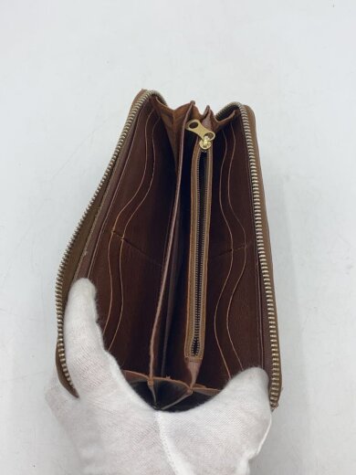商品画像：長財布/レザー/BRW/無地/メンズ 4