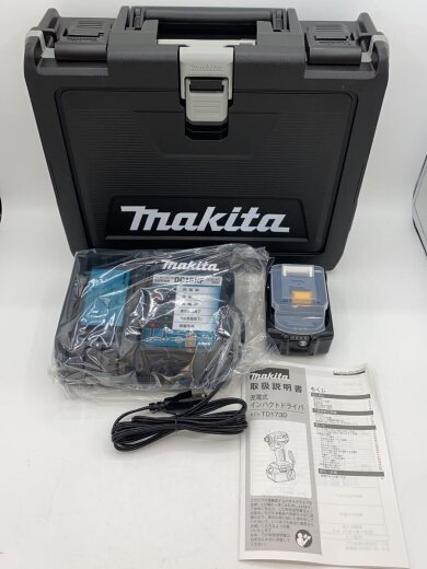 商品画像：インパクトドライバー TD173DRGXB バッテリBL1860B×2・充電器DC18RF・ケース付// 6