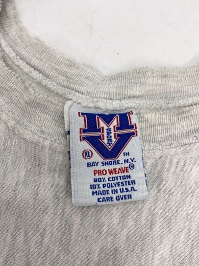 商品画像：MV SPORT/USA製//スウェット/XL/コットン/WHT/無地 3