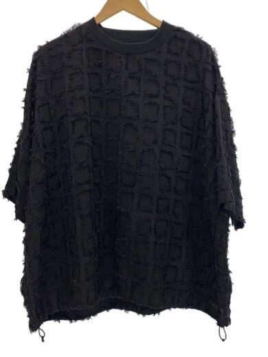 商品画像：CUT JACQUARD BIG P/Tシャツ/M/ポリエステル/BLK/KLM24SSH1117 1