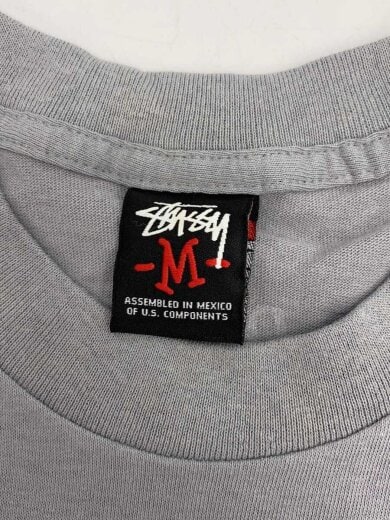 商品画像：長袖Tシャツ/M/コットン/GRY/プリント 3