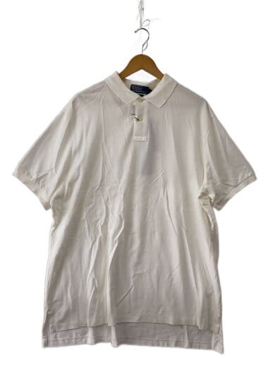 商品画像：ポロシャツ/XXL/コットン/WHT/無地// 1