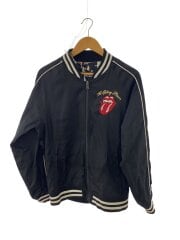 スカジャン/4/ポリエステル/BLK/270707j/リバーシブル/THE ROLLING STONES