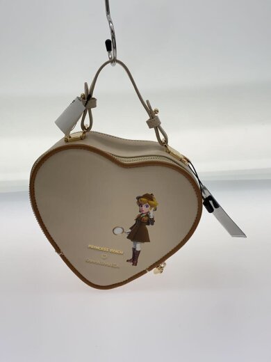 商品画像：ショルダーバッグ/--/BEG/チェック/ハート/ピーチ 3