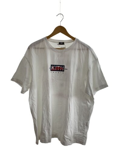 商品画像：Tシャツ/XL/コットン/WHT/プリント/25-073-066-0006-3-0 1