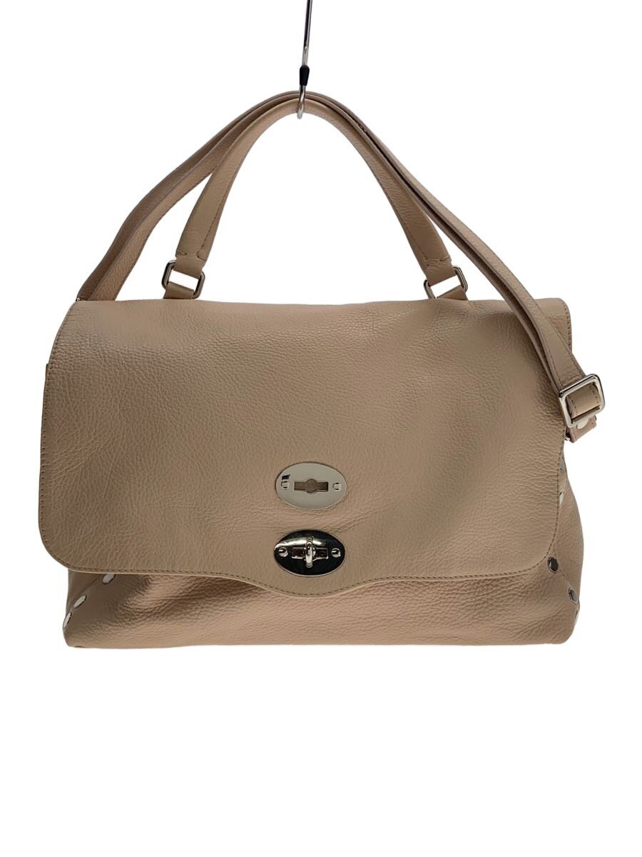 ZANELLATO / POSTINA/ショルダーバッグ/レザー/BEG/無地/20037453