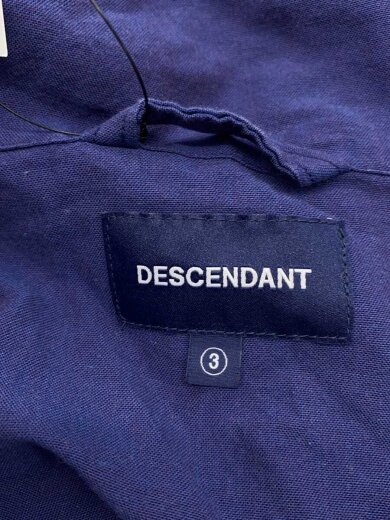 商品画像：スキッパーシャツ/3/コットン/NVY/無地 3