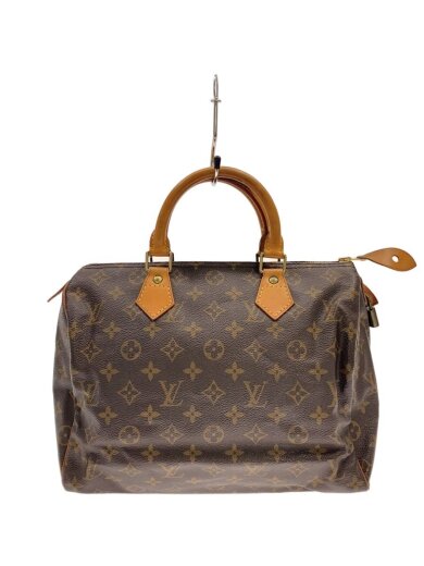 画像：LOUIS VUITTONバッグ/--/BRW/総柄/金具サビ有1