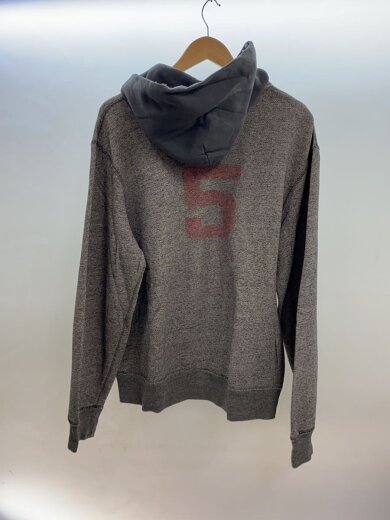 商品画像：後付けパーカー/L/コットン/GRY/プリント/90s 2