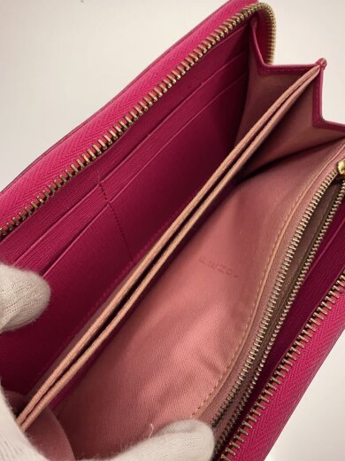 商品画像：長財布/PVC/PNK/無地/レディース 6