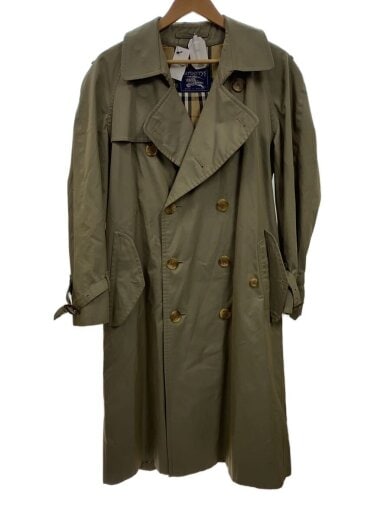 商品画像：トレンチコート/イングランド製/コットン/BEG/玉虫/WD010-902-46/裏地ノバチェック 1