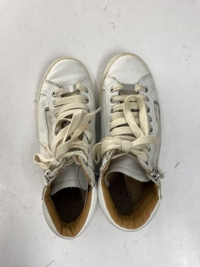 商品画像：ハイカットスニーカー/23cm/WHT/レザー/1019663 3