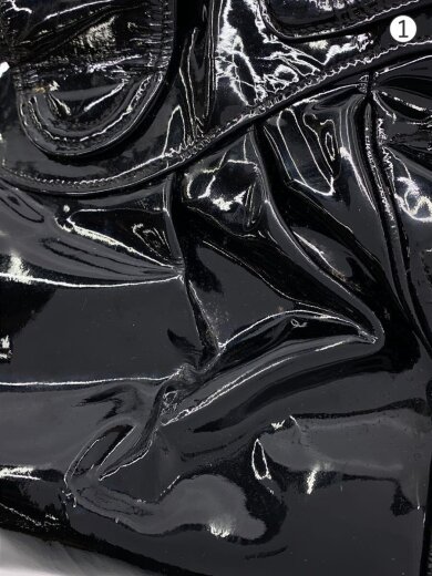 商品画像：ハンドバッグ/エナメル/BLK/無地/FZ-21 9