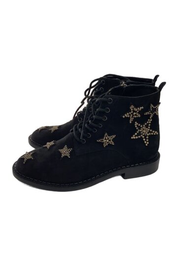 商品画像：ショートブーツ/24.5cm/BLK/G2313 1