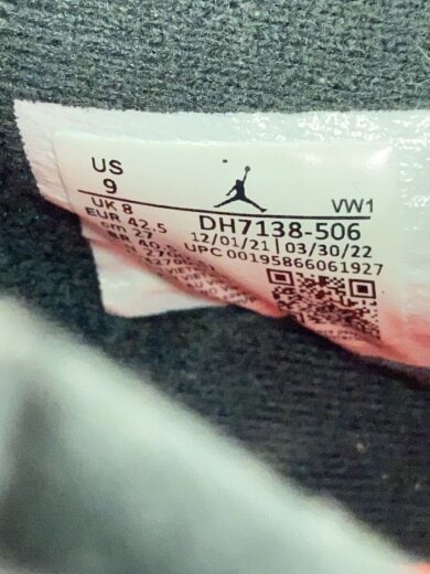 商品画像：AIR JORDAN 4 RETRO_エアジョーダン 4 レトロ/27cm/マルチカラー 5