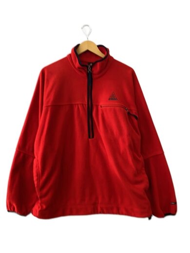 商品画像：フリースジャケット/M/ポリエステル/RED/90s/11420 1