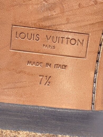 商品画像：ダミエ・アンフィニ レザーチャッカブーツ/7ハーフ/BLK/ 5