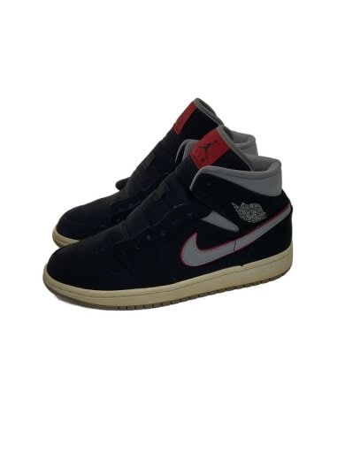 商品画像：AIR JORDAN 1 MID/エアジョーダンミッド/ブラック/554724-060/26cm/BLK 1
