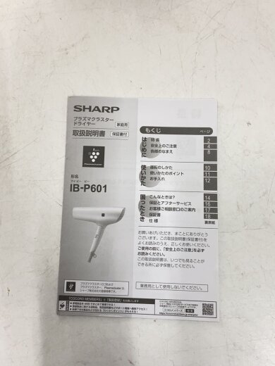 商品画像：ドライヤー・ヘアアイロン IB-P601 6