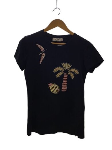 商品画像：Tシャツ/S/コットン/BLK/0000025829 1