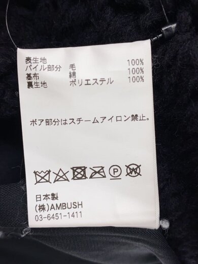 商品画像：フリースジャケット/3/ウール/BLK/1211849 5