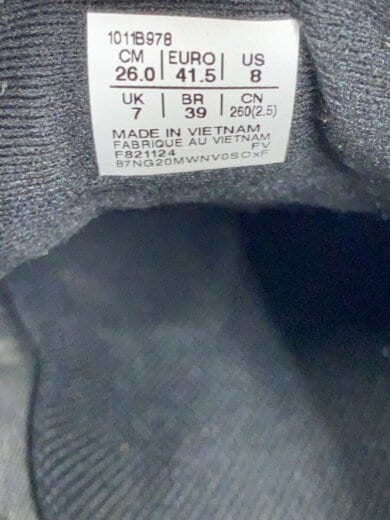 商品画像：ローカットスニーカー/26cm/BLK/101B978 5