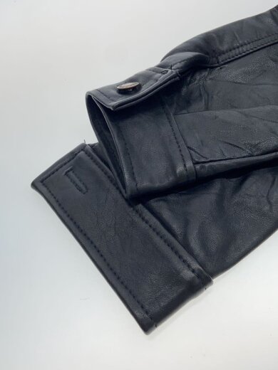 商品画像：4TH型レザージャケット・ブルゾン/44/レザー/BLK/無地 4