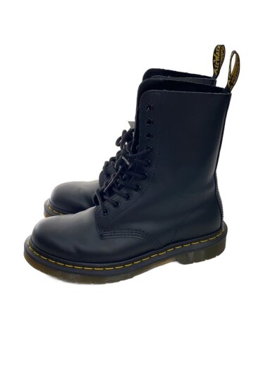 商品画像：レースアップブーツ/US6/BLK/レザー/11857 1