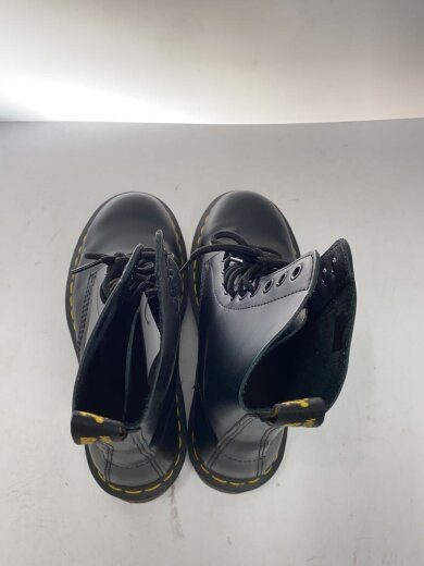 商品画像：レースアップブーツ/US6/BLK/レザー/11857 3