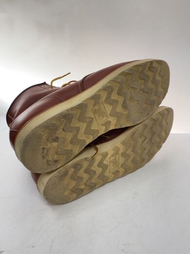商品画像：レースアップブーツ/28cm/BRW/レザー 4