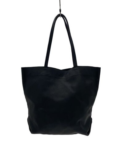 商品画像：トートバッグ/レザー/BLK/無地 1