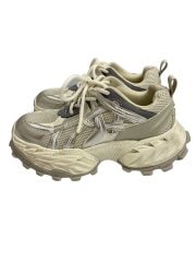 ローカットスニーカー/M/シルバー