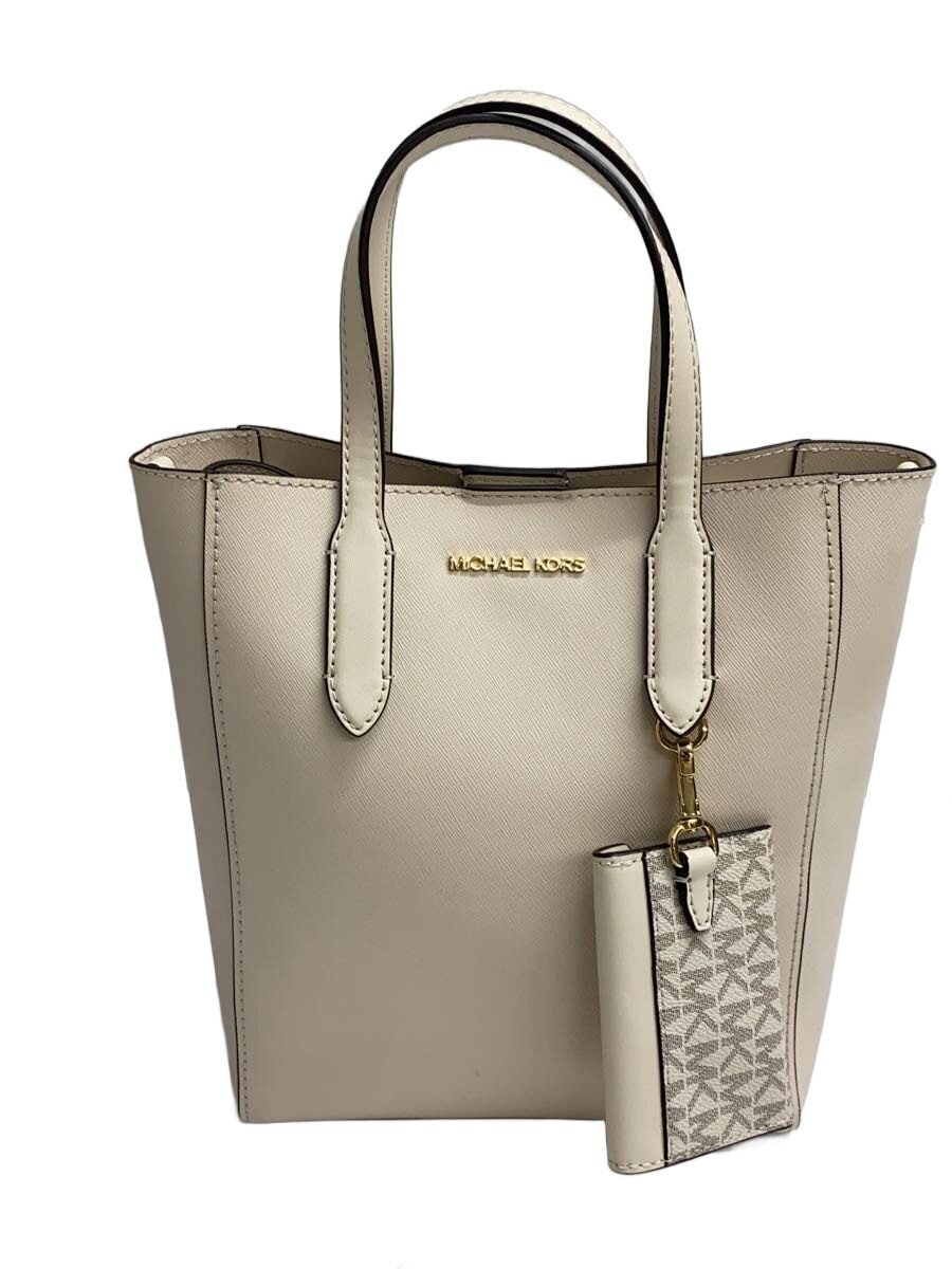 MICHAEL KORS / トートバッグ/レザー/ホワイト