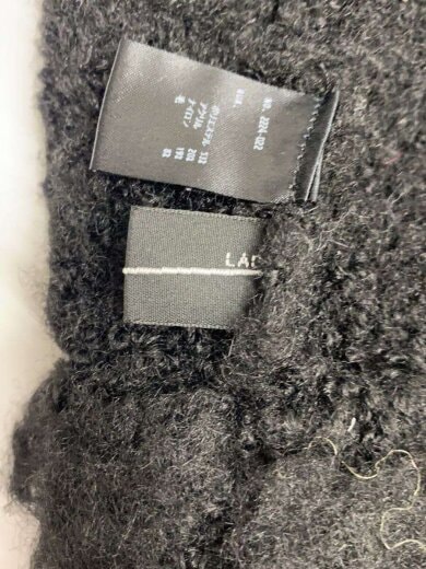 商品画像：シャギー/猫耳/ニットキャップ/ポリエステル/BLK/無地/メンズ/2224-022 4