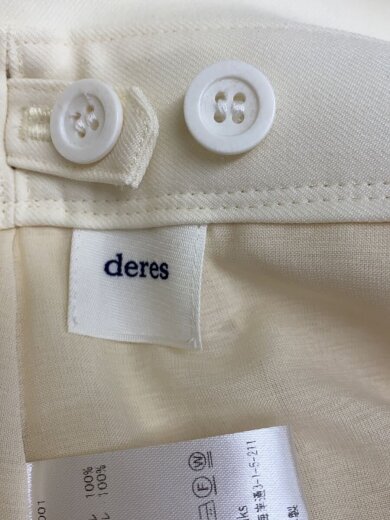 商品画像：ロングスカート/1/ポリエステル/ホワイト/無地/DER24SS-SK-001 4