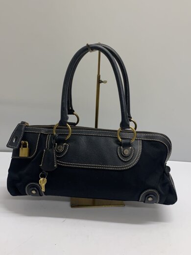 商品画像：ハンドバッグ/--/ブラック/無地 1