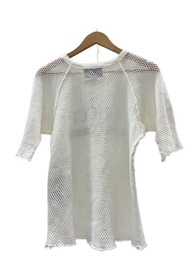 商品画像：メッシュTシャツ/M/コットン/ホワイト/497078 2