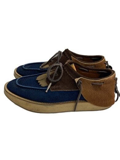 商品画像：モカシンシューズ/2/ネイビー/スウェード/GB0420-AC05 1